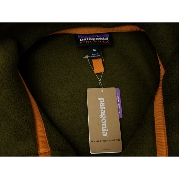 Only 1 left!! Patagonia Synchilla Snap T Pullover - Picture 6 of 7